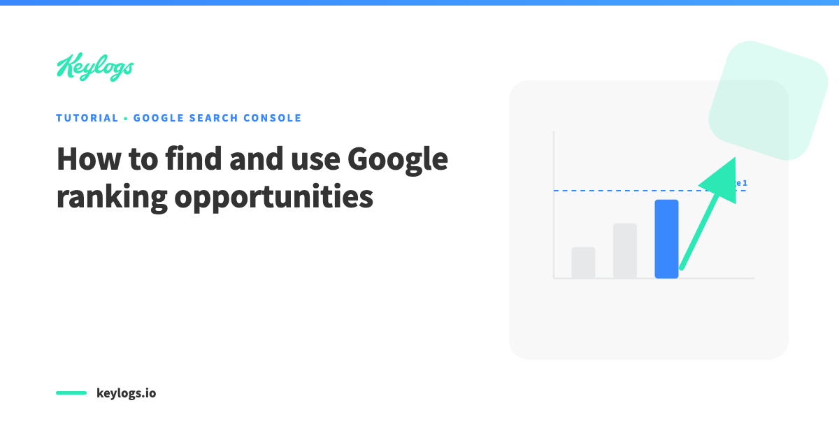 How to find and use Google ranking opportunities